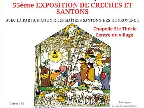 Exhibition of nativity scenes and santons