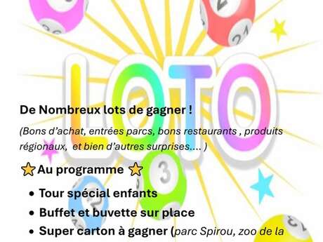 Loto en faveur de l'école de Saint Christol