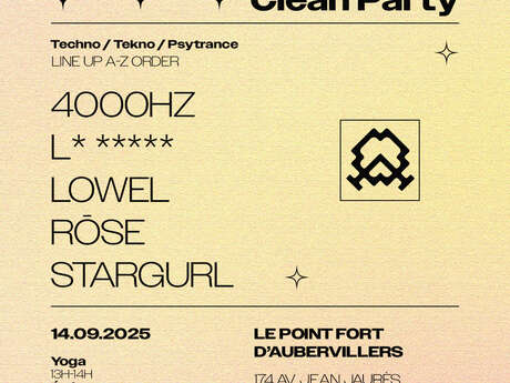 Soirée - Alwarda Clean Party #2