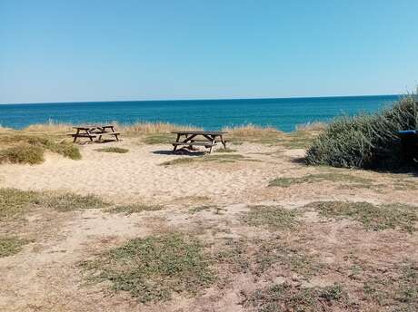 Zona de picnic de la Pointe de Grignon