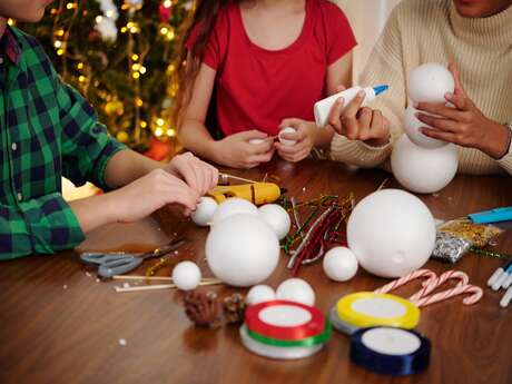 Atelier lettre au Père au Noël et boule de Noël