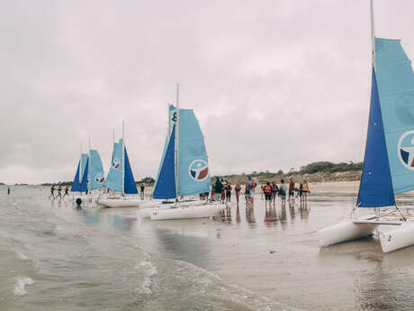 Cours de catamarans enfant par Ile de Ré Voile à La Couarde