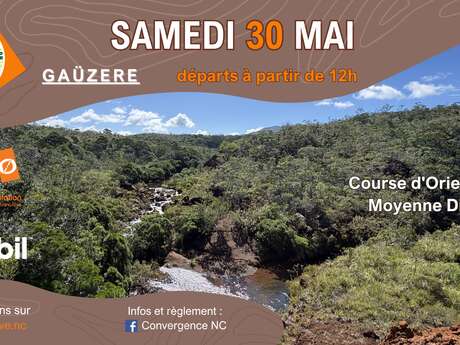 Orienteering race at Gaüzere in the South