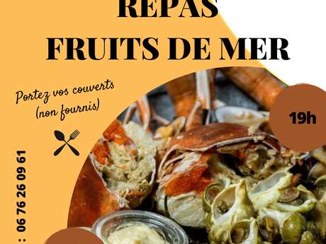 Repas fruits de mer