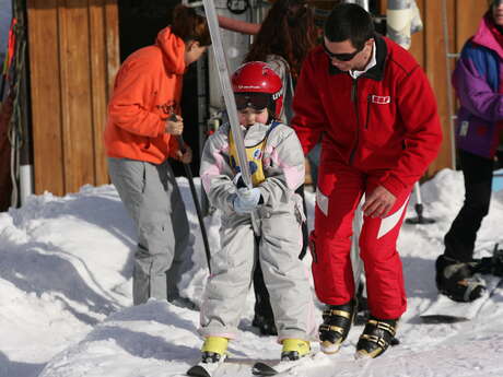 Cours particulier de ski alpin à la Chèvrerie