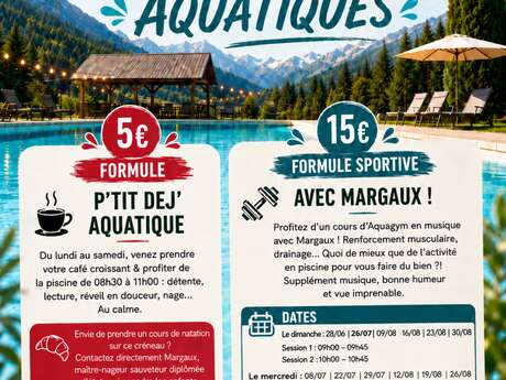 Les rendez-vous aquatiques du Madame