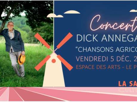 Spectacle / musique : Dick Annegarn - "chansons agricoles"
