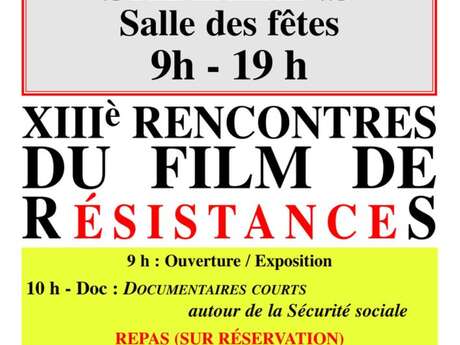 Rencontre Vauclusienne du film de résistance - 13ème édition