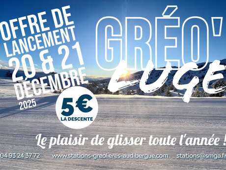 Lancement Gréo'Luge