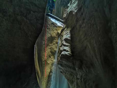 Sortie canyoning encadrée au canyon de l'Infernet