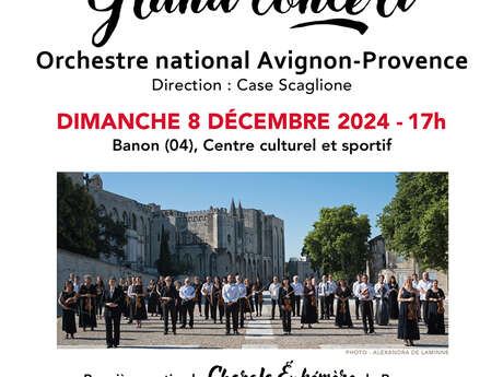 Grand Concert avec l'Orchestre national d'Avignon