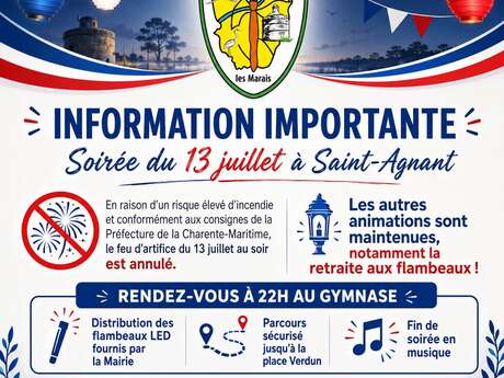 Soirée du 13 juillet