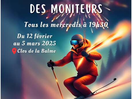 Descente aux flambeaux des moniteurs