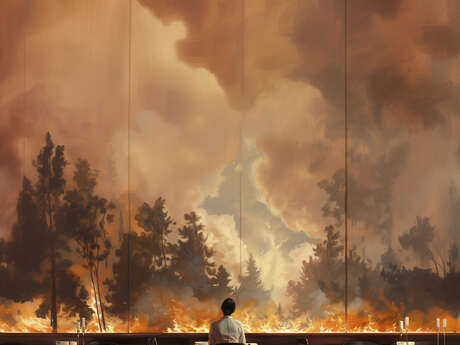 Vernissage · exposition collective · January has April's showers