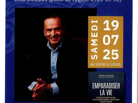 Encuentro y firma de libros con Stanislas de Quercize