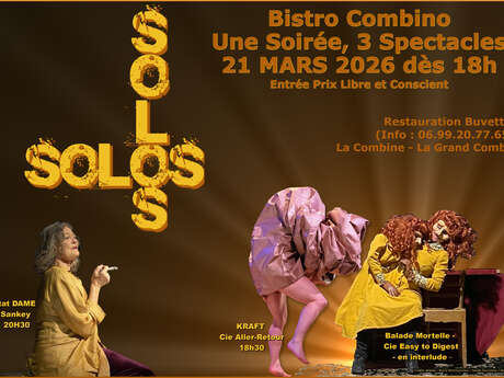 Spectacle : une soirée solo