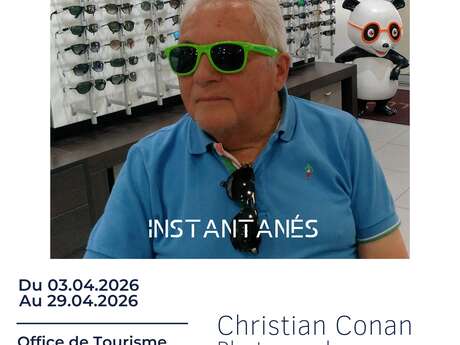 Instantanés : tribute exhibition to Christian Conan, photograph