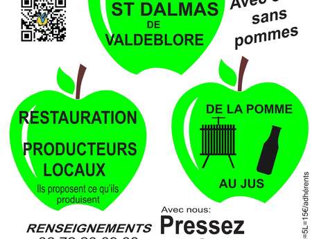 Les Pressées de ValdePom de Septembre