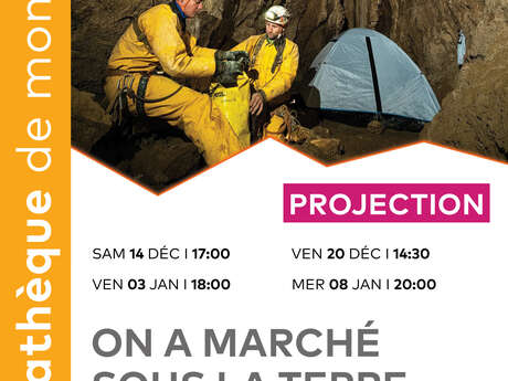 Projection - On a marché sous la terre