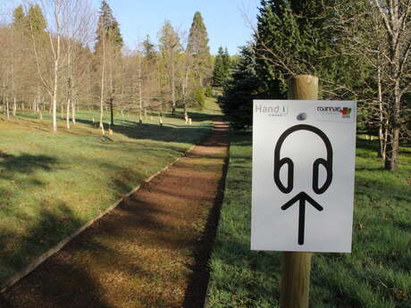 Handivisite de l'Arboretum des Grands Murcins