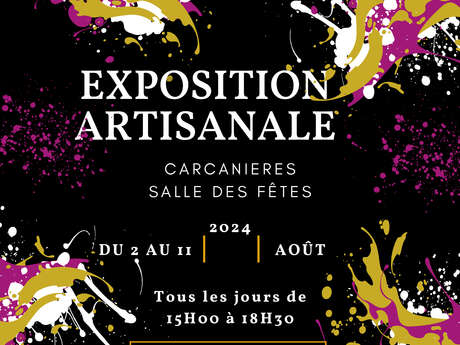 Inauguration de l'exposition Artisanale à Carcanières