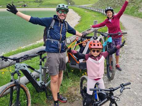 Electric MTB Family Pack: Supervised private outing