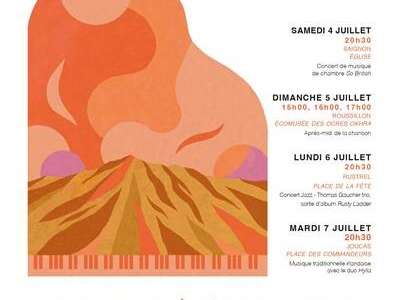 Rencontres Musicales Jeunes Talents en Luberon