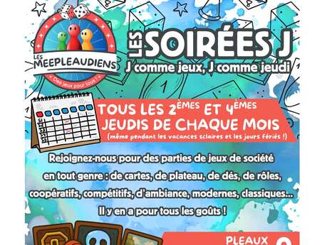 Soirées "jeux de société"