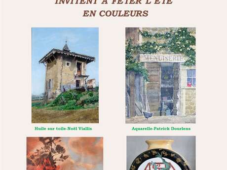 Exposition dans la Chapelle du Vieux Bourg Exposition dans la Chapelle du Vieux Bourg