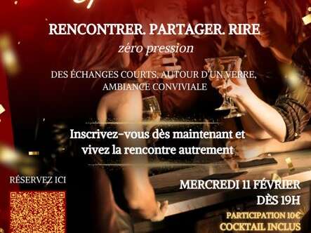 Soirée Speed dating (35 ans et +)