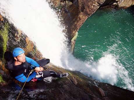 Canyoning avec Maël Loizance