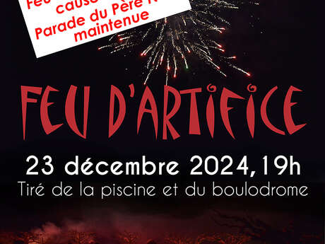 Feu d'Artifice: ANNULE
