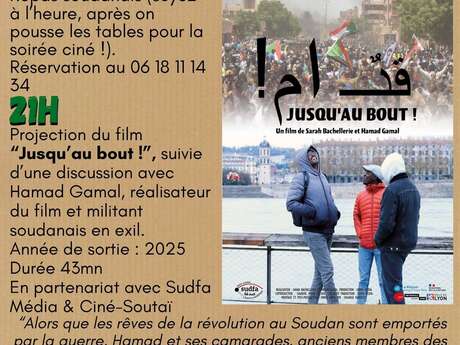 Serata di sostegno al Sudan