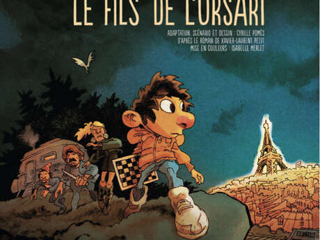 Théâtre aux Entremonts - Stéphane Milleret & Sébastien Tron présentent "Le fils de l'Ursari" en BD-Concert