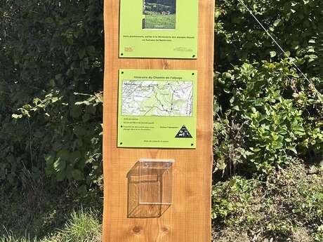 Le chemin de l'alpage - Parcours de découverte