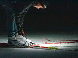 Nocturne ski nordique