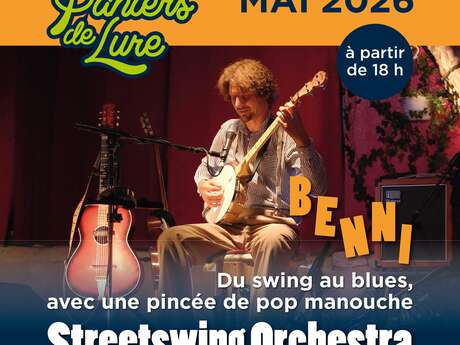 Montlaux marché de producteurs en musique avec STREETSWING ORCHESTRA