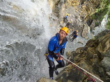 Canyoning avec Papick Bracco