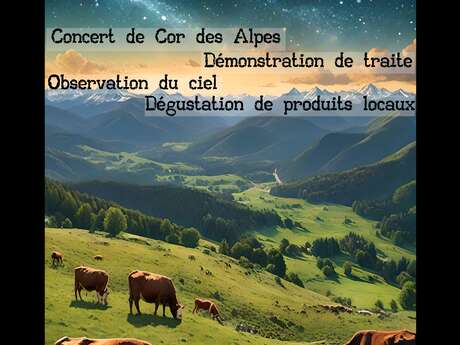 Fête Pastorale dans l'alpage