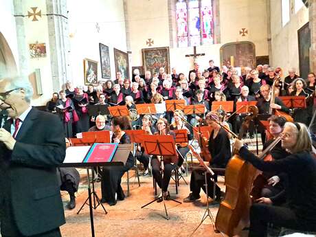 Concert Navidad Nuestra d'Ariel Ramirez par les Cordeliers de Gap