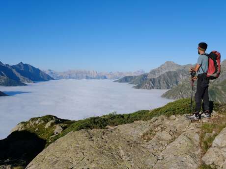 Du refuge des Souffles au refuge de l'Olan