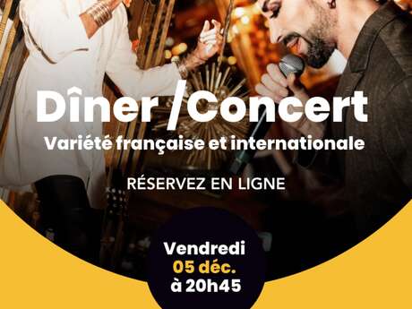 Dîner-concert - Paul et Tony