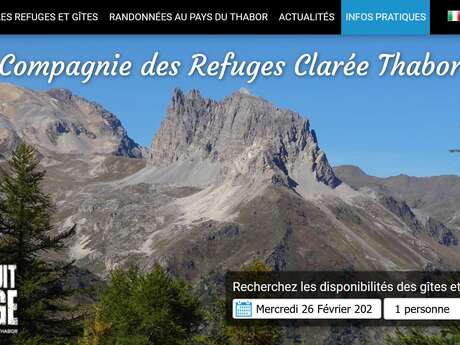 Association Compagnie des refuges Clarée Thabor Association Compagnie des refuges Clarée Thabor
