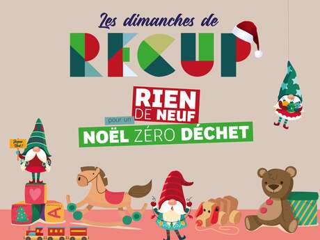 Un dimanche de récup'  sur le thème "Noël rien de neuf "