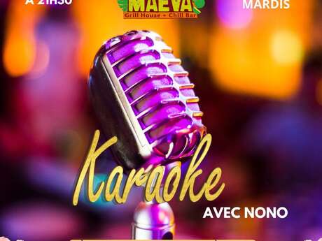 Karaoké avec Nono  - Café Maeva - Grill House & Chill Bar