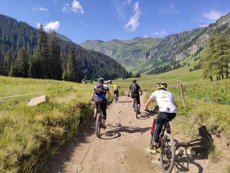 Balades accompagnées en VTT