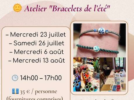 Ô Lubies de Marie - Atelier "Bracelets de l'été"