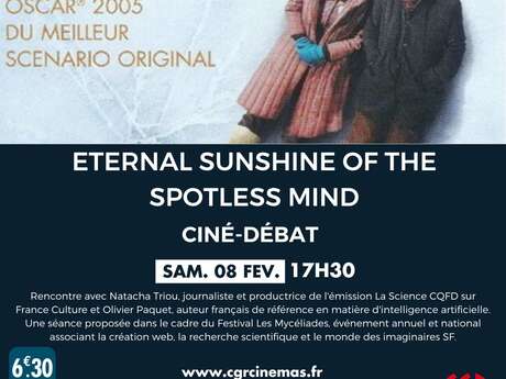 Ciné-débat - ETERNAL SUNSHINE OF THE SPOTLESS MIND Le 8 fév 2025