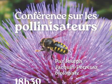 Atlas de la Biodiversité Communale - Conférence sur les pollinisateurs