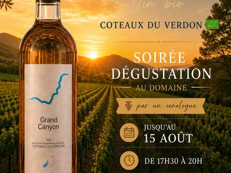 Soirée dégustation de vin